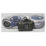 (2) Stereo / CD / Radios & Kaito Weather Radio