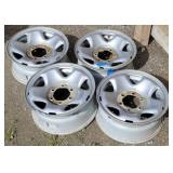 (4) Toyota Tacoma Rims w/ Lug Nuts