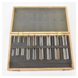 18 psc Dumont Greenfield Keyway Broach Set