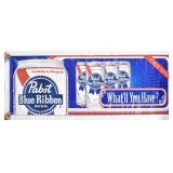 Pabst Blue Ribbon Advertising Banner