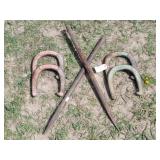Set of Horseshoes w / Stakes