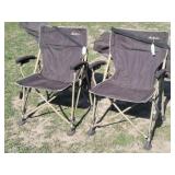 (2) MacCabee Folding Camp Chairs