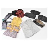 New & Slightly Used Work & Garden Gloves & Hat