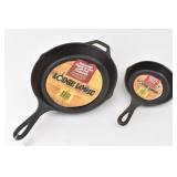 Lodge Logic Cast Iron Skillets 10" & 6"