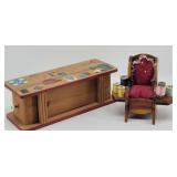 Dianna Marcum Sewing Box & Wooden Pin...