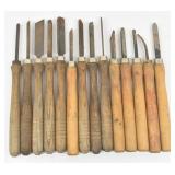 (14) Wood Chisels / Carving Tools
