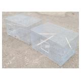 (2) Bird Cages