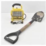 Spade Shovel & Work Force  Shop Light