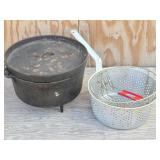 Dutch Oven - Fry Basket - Storage Bag