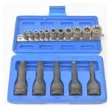 Impact Socket Bit Set, E Torx Star Socket Set