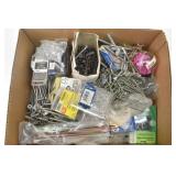 Hardware Fasteners, Nails, Screws, Push Pins