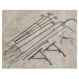 Assorted Plant Iron Holders