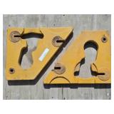 (2) Caterpillar Counterweight Plates 345-5147