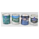 (4) 1gal Interior/Exterior Paint