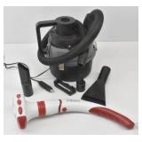 Wet & Dry Auto Vacuum & Homedics Electric Massager