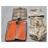 Horse Pads - Diamond Wool, Canvas Saddle Bags
