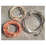 Three Extension Cords