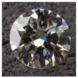 Brilliant Cut 2.55 Diamond! Clarity SI-1 Color M-N