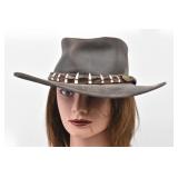 Overlander Outback Men's M Buffalo Leather Hat