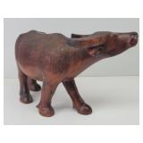 Heavy Carved Ironwood Water Buffalo
