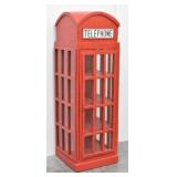 Sunset Trading English Phone Booth Display Cabinet