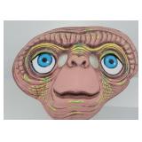 ET Plastic Halloween Mask Extra Terrestrial 1982