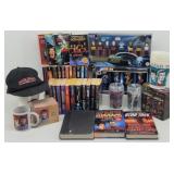 All Tings Star Trek -Books, 25th Pez Candy, Hat +