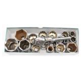 (17) Sockets Mixed Lot & Ratchet