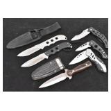 Folding & Fixed Blade Knives, 8x21 Binoculars...