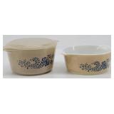 (2) Pyrex Casserole Dishes Homestead 1-Lid