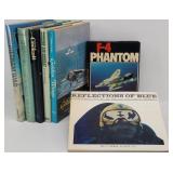 (8) Books: Navy Aviation, World Aircraft, Vietnam