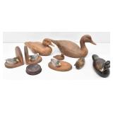 Duck Decor: Bundy & Co. Signed Wood Duck...
