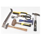 Claw Hammer, Peen Hammer, Pry Bar & more