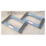 (2) Movers Dollies 17.5 x 30