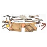 Leather Tool Belt, Binder Tool, Hay Hook...