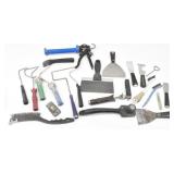 Painting Tools: Caulk Gun, Putty Knives, Roller...