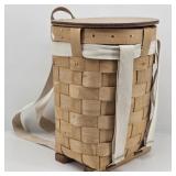 1993 Signed Trapper Basket / Gathering Basket