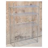 Four Shelf Chrome Shelf Unit