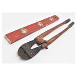 Bolt Cutter & Level