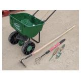 Scotts Spreader & Garden Tools