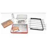Various Cooking Racks & Cheese Board