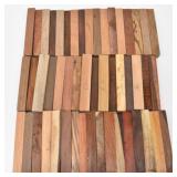 (50 ct.) Exotic Hardwood Pen Blanks: