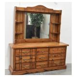 9-Drawer Dresser w/ Mirror