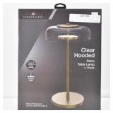 Retro Table Lamp Clear Hooded Atmospheres NIB