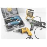 DeWalt King & Genesis Drills, Work Light &