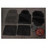 TOW Chain, Booster Cables & Car Floor Mats