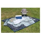Camp Chair, Cooler & Tent*