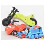 Thomas Trains, Y Bike, Car Scooter