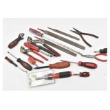 Tools: Pliers, Metal Files, Screwdrivers