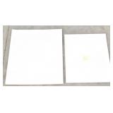 (2) UHMW Material 1/2" Thick